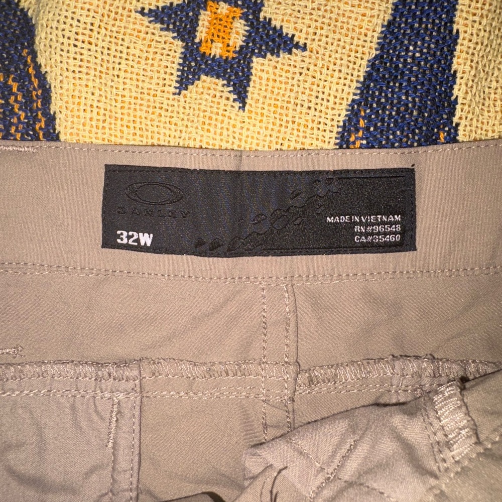 Oakley Tan Zippered Pants - Picture 3 of 3